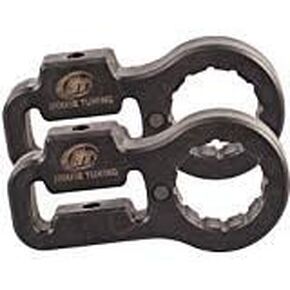 Off Road Lift Jack Handle Keeper, Jack Handle Isolator,Lift Jack Mount Bracket-Pack of 2(Black)