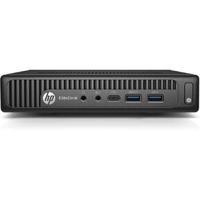 HP EliteDesk 800 G2 Mini Business Desktop PC Intel Quad-Core i3-6100T up to 3.2G,16GB DDR4,256GB SSD,VGA,DP Port,Windows 10 Professional 64 Bit-Multi-Language-English/Spanish (Renewed)