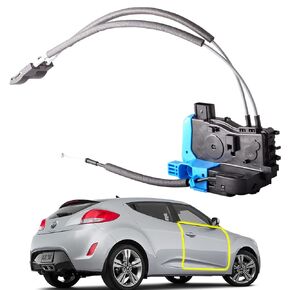 مشغل قفل الباب متوافق مع Hyundai Veloster 2012-2017 مشغل قفل الباب الخلفي للركاب الأيمن