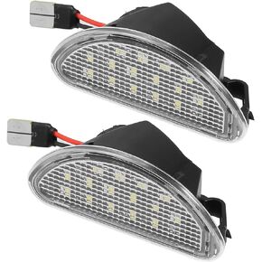 ACROPIX Car Exterior LED License Number Plate Light White Light Fit for Toyota Aygo 2005-2014 No.812700H010 - Pack of 2