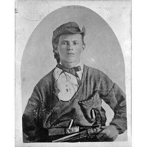 Jesse James Photograph - Historical Artwork from 1882 - (4" x 6") - Gloss