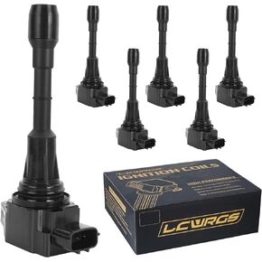 Set of 6 Ignition Coil Fits for 3.5L V6 Nissan Altima Maxima Murano Pathfinder Quest Infiniti G35 EX35 FX35 2007 2008 2009 2010 2011 2012 2013 2014 2015 2016 2017 Coil Packs Replaces# UF550