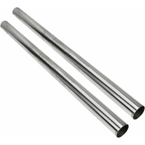 3 Inch Straight Pipe DIY Custom Mandrel Exhaust Pipe Tube Pipe, 3'' OD Tailpipe Piping 16 Gauge 4FT Long, T304 Stainless Steel,Pack of 2