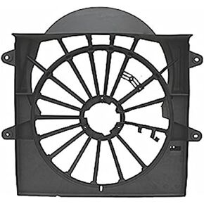 Sherman Replacement Part Compatible with JEEP COMMANDER Radiator fan shroud(Partslink Number CH3110121)