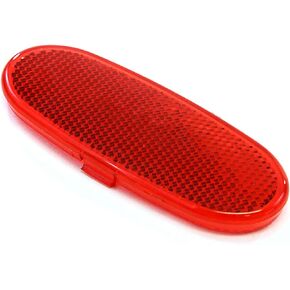 Red Hound Auto Replacement Front Door Panel Reflector Compatible with Ram 1500 2500 3500 & Durango