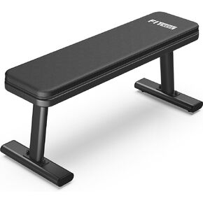 Flat Bench, 1455LBS/660KG Weight Bench for Home Gym, Easy Assembly Workout Bench with Adjustable foot Caps, Multipurpose Strength Training Bench Press for Full Body Workout