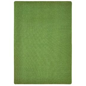 Carpets for Kids 5100.3010 KIDply Soft Solids Collection Carpet in Grass Green 6ft x 9ft Rectangle Green