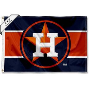 Houston Astros 2x3 Foot Small Flag