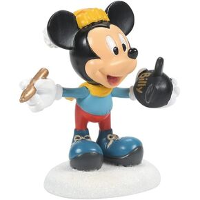 Department 56 Disney Village Accessories Mickey Mouse Finishing Touch Figurine, 2.5 Inch, Multicolor