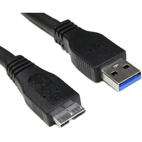 OEM SuperSpeed USB 3.0 Cable A to Micro B for WD/Seagate/Clickfree/Toshiba/Samsung External Hard Drives (1ft - 35cm - 0.35m)