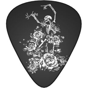 Ace Of Spades Poker Guitar Picks For Acoustic Guitar Mandolin Bass Electric Guitar 12-Pack Includes Thin Medium Heavy Gauges