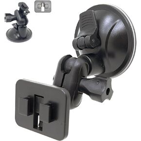 Enhancd Strong Car Windshield Suction Cup Mount for Cobb Tuning AccessPORT V3 w/Dual Ball Socket Adapter to Allow Best Viewing Position