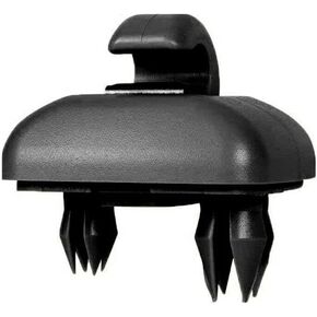 Auto Sun Visor Clip Hook Bracket Hanger Replacement for Audi A1 A3 A4 A5 Q3 Q5 Sun Visor Clip Holder Hook Car Accessories (Black)
