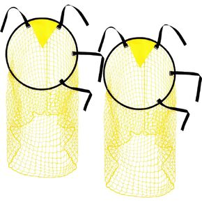 2 Pcs Soccer Top Bins Soccer Target Goal Soccer Ball Target with Highlighted Scoring Zones Corner Shooting Soccer Goal Target Nets for Shooting Accuracy Training Practice Equipment Trainer Gifts