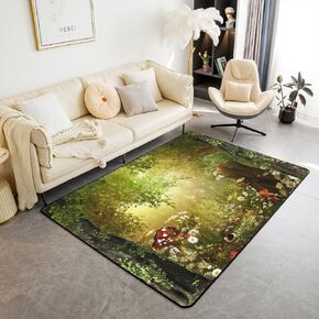 Erosebridal Bohemian Sun Moon Area Rug 3x5, Constellation Rug, Starry Sky Carpet for Living Room, Exotic Style Black Non Slip Decorative Rug for Teens Adults