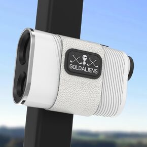 Super Magnetic Golf Rangefinder Strap, Slim, Fit, Adjustable, Can Be Firmly Fixed on Golf Cart Posts, Golf Irons, Golf Bag Metal Landing Pad and Any Metal Surface