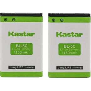 Kastar BL-5C Battery 1-Pack Replacement for Jacob Jensen T10 DECT, Jacob Jensen T80 DECT, McGey MC-50BT-BK, 5610, NEC G266 G355 G566 G566D G955 GX266 GX566 Gx77 ML440 SV9100 in Kuwait