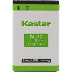 Kastar BL-5C Battery 4-Pack Replacement for Jacob Jensen T10 DECT, Jacob Jensen T80 DECT, McGey MC-50BT-BK, 5610, NEC G266 G355 G566 G566D G955 GX266 GX566 Gx77 ML440 SV9100