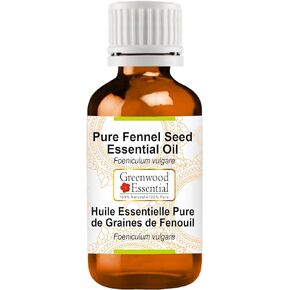 Pure Fennel Seed Essential Oil (Foeniculum vulgare) Steam Distilled 15ml (0.50 oz)