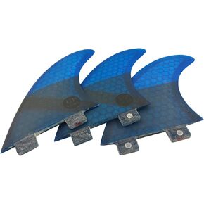 Surfing 3fins S Size Double Tabs Surfboard Fins Base Tri fins Surfboard Thrusters Fiberglass Honeycomb