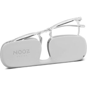 NOOZ Optics - Blue Light Blocking Glasses without correction for Men and Women - Square Shape - Dino Collection