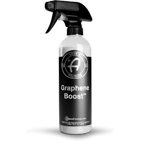 Adam's Graphene Boost - Graphene Ceramic Coating Spray For Car Detailing | Adds Protection & Extends The Life Of Top Coat Ceramics | Maintenance Spray On Wipe Off | Car Boat RV Motorcycle (Gallon)