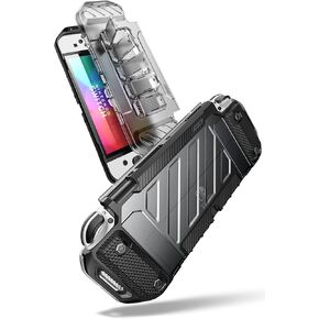 SUPCASE Unicorn Beetle Forma Series Case for Nintendo Switch OLED Model (2021), Rugged Slim Protective Case with Dustproof Front Cover & 5 Game Card Storage Slots