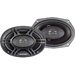 Blaupunkt 6 x 9-Inch 450W 4-Way Coaxial Car Audio Speaker, Set of 2,Black