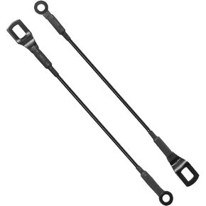 15.74'' Tailgate Support Cable, 2 Pack Rear Tailgate Cables Lift Gate Support Straps- Compatible with Toyota Tacoma Pickup 1995-2004, Replace 65770-04030