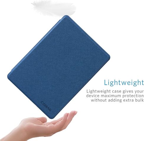 CoBak Case for Kindle Paperwhite - All New PU Leather Cover with Auto Sleep Wake Feature for Kindle Paperwhite Signature Edition and Kindle Paperwhite 11th Generation 2021 Released in Saudi Arabia