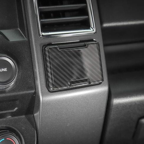 Voodonala for F150 4WD Four-Wheel Drive Ddecoration Trim for Ford F150 2015 up(Carbon Fiber Grain) in Kuwait
