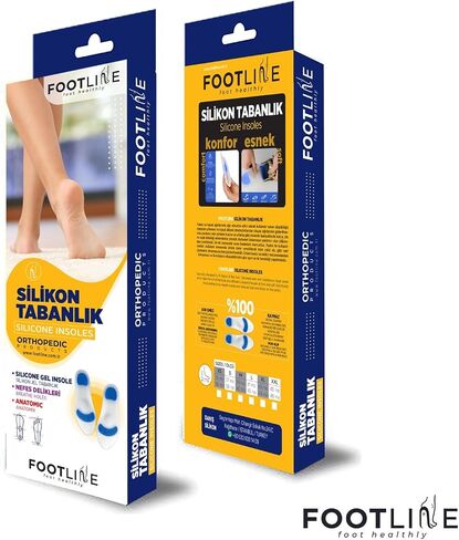 Silicone Insoles Metatarsal Pads Plantar Fasciitis Insoles Arch Support Foot Pads Shoe Insoles The Comfort Pad for Feet (XL 43-44) in Saudi Arabia