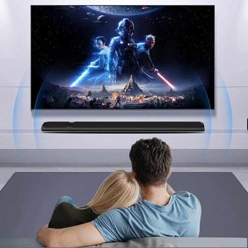 شريط صوت، شريط صوت للتلفزيون سلكي وبلوتوث مع بلوتوث لاسلكي/ARC/Opt/RCA/AUX/Coax/جهاز تحكم عن بعد، 36 بوصة in Kuwait