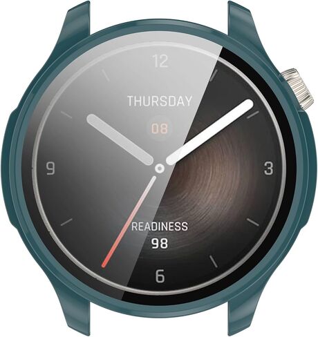 Compatible with Amazfit Balance Case Cover, Waterproof PC Protective Case Full Cover Built-in HD Tempered Glass Screen Protector for Amazfit Balance A2286 Smart Watch（6-Pack） in Saudi Arabia