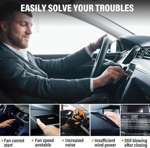 AC Blower Control Module Heater Blower Resistor Compatible with Chevy Silverado, Trailblazer, Cadillac Escalade, GMC Envoy, Sierra, Buick Rainier, Replace 4P1516/ 15-80567/89018778 in Kuwait