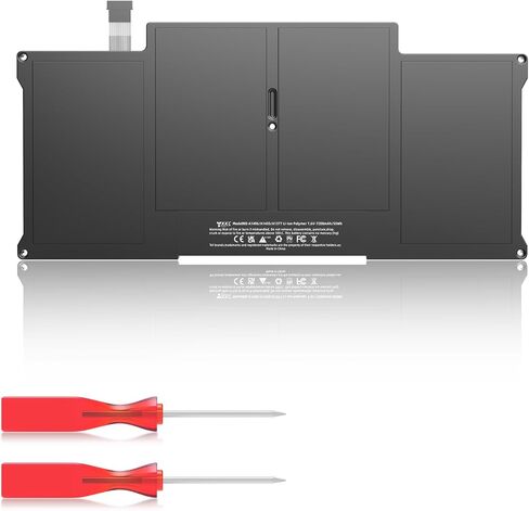 A1465 Battery Replacement for MacBook Air 11 inch A1406 A1370 A1495 Battery-[Mid 2011 2012 2013 Early 2014 2015 Version]-39Wh/7.6V/5100mAh in Saudi Arabia