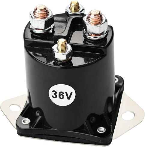 MaxLouder 12V Golf Cart Solenoid Replaces OE Part Number 1013609,435-154 for Club Car 1984 DS Starter Solenoid in Saudi Arabia