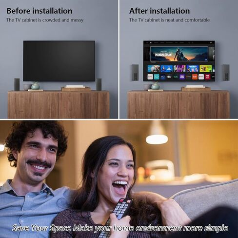 زوج واحد من دعامات التثبيت على الحائط بديلة لنظام الترفيه المنزلي Bose 752341-0010 OmniJewel Lifestyle 650 ولمكبرات الصوت المحيطية Bose 700 in Kuwait