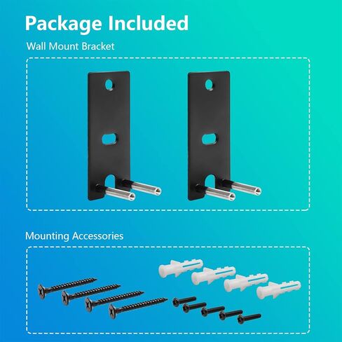 زوج واحد من دعامات التثبيت على الحائط بديلة لنظام الترفيه المنزلي Bose 752341-0010 OmniJewel Lifestyle 650 ولمكبرات الصوت المحيطية Bose 700 in Kuwait