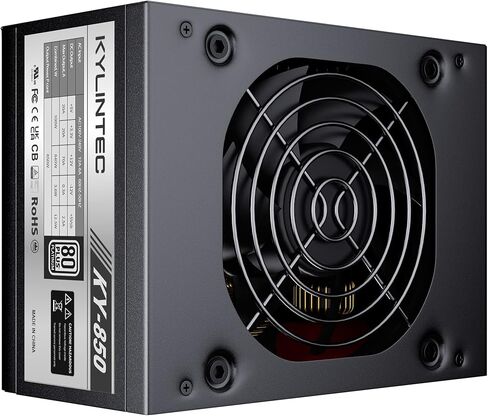 مصدر طاقة SFX850 850W SFX معياري بالكامل 80 Plus Platinum PSU مع مروحة هيدروليكية محسنة 80 مم ومكثفات يابانية. in Kuwait