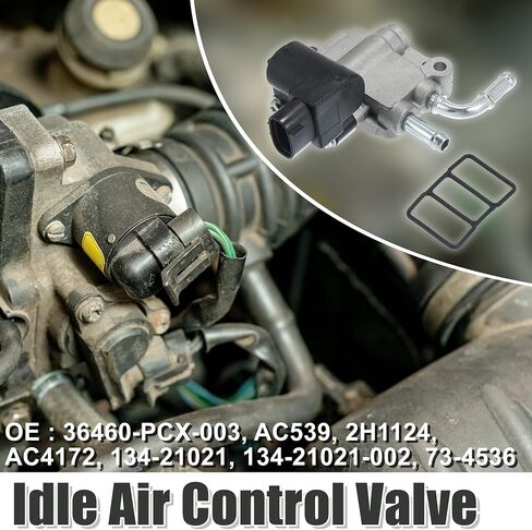 X AUTOHAUX Car Idle Air Control Valve 36460-PCX-003 Replacement with Gasket for Honda S2000 2000-2005 in Saudi Arabia