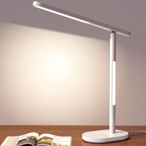 LED Desk Lamp, Eye-Caring Desk Lamps for Home Office,1000Lum Super Bright Dimmable Brightness Desk Light with Night Light & Auto Timer, Table lamp for Reading Studying Working Lamps Dorm Gift in Saudi Arabia
