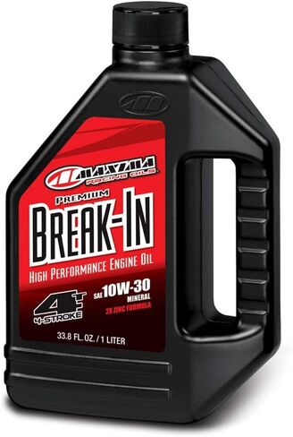 زيوت سباق ماكسيما 30-10901-3PK Premium Break in 10w30 زجاجة زيت محرك دراجة نارية سعة 1 لتر، 3 عبوات in Saudi Arabia
