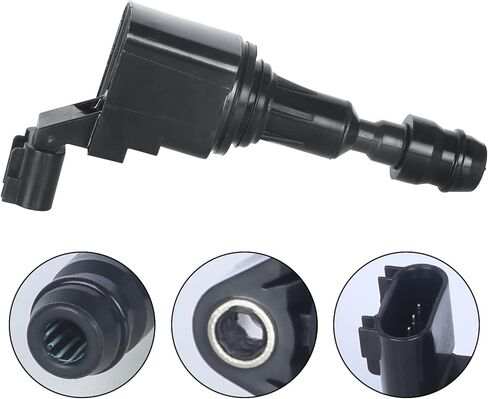 حزمة من 4 ملفات إشعال متوافقة مع Chevy HHR Malibu Cobalt Equinox Captiva GMC Terrain Pontiac G5 G6 Solstice Buick Lacrosse Regal Verano Saturn Aura يستبدل D522C 12638824 UF491 حزمة لفائف in Kuwait