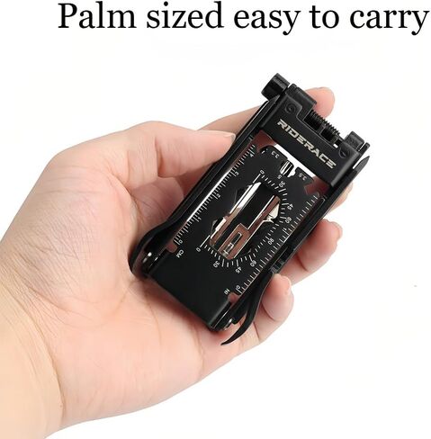 أدوات الدراجة المتعددة - مجموعة أدوات إصلاح الدراجة - 20 في 1 أداة متعددة خفيفة الوزن للدراجة - مفتاح ربط سداسي لإطارات الدراجة، مجموعة أدوات متعددة للدراجات الجبلية المحمولة in Kuwait