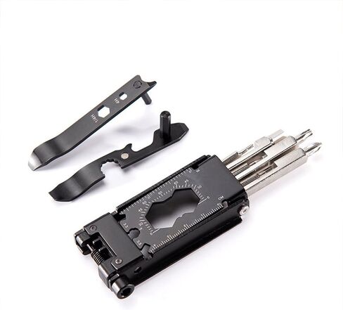 أدوات الدراجة المتعددة - مجموعة أدوات إصلاح الدراجة - 20 في 1 أداة متعددة خفيفة الوزن للدراجة - مفتاح ربط سداسي لإطارات الدراجة، مجموعة أدوات متعددة للدراجات الجبلية المحمولة in Kuwait