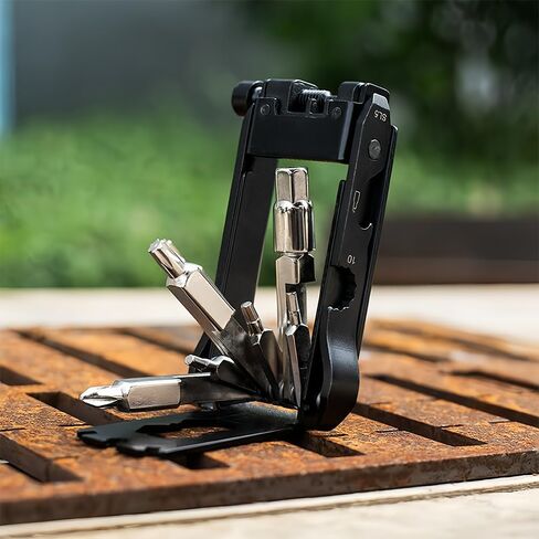 أدوات الدراجة المتعددة - مجموعة أدوات إصلاح الدراجة - 20 في 1 أداة متعددة خفيفة الوزن للدراجة - مفتاح ربط سداسي لإطارات الدراجة، مجموعة أدوات متعددة للدراجات الجبلية المحمولة in Kuwait