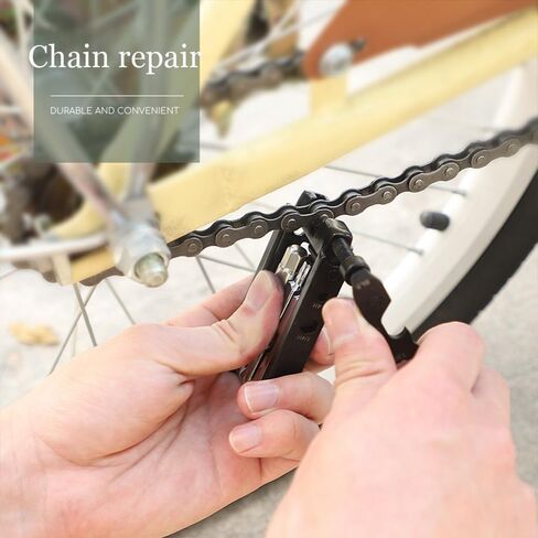 أدوات الدراجة المتعددة - مجموعة أدوات إصلاح الدراجة - 20 في 1 أداة متعددة خفيفة الوزن للدراجة - مفتاح ربط سداسي لإطارات الدراجة، مجموعة أدوات متعددة للدراجات الجبلية المحمولة in Kuwait