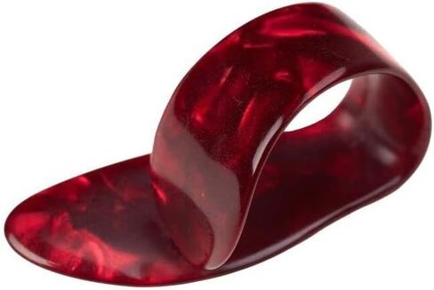 48 Pieces Thumb Finger Picks, Medium, Flat Thumbpicks Celluloid Guitar Thumb Picks for Acoustic Guitar (XG-03) in Saudi Arabia