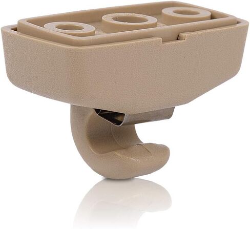 runmade Beige Sun Visor Hook Clip Bracket Hanger Compatible with VW Golf GTI Jetta Mk4 Passat B5 B6 Touran Polo Seat in Kuwait